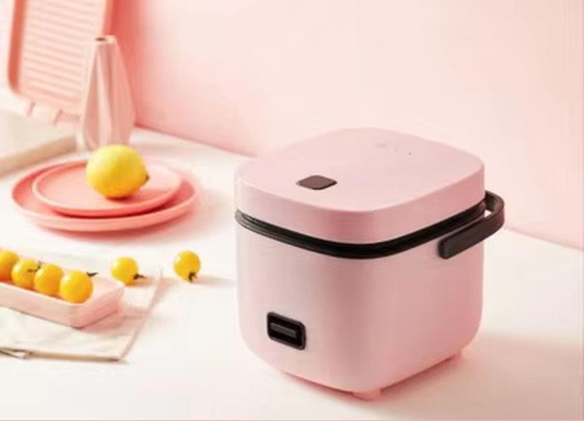 Mini Rice Cooker Multi-Function Single Electric Rice Cooker Non-Stick Household Small Cooking Machine Make Porridge Soup 1.2L EU